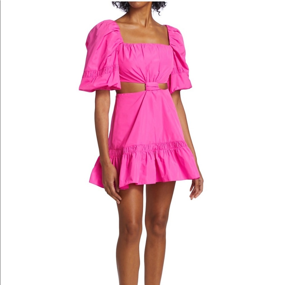 Bertana Alexis Cut Out Mini dress Small NWT